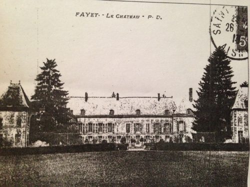 CHATEAU DE fAYET 02100