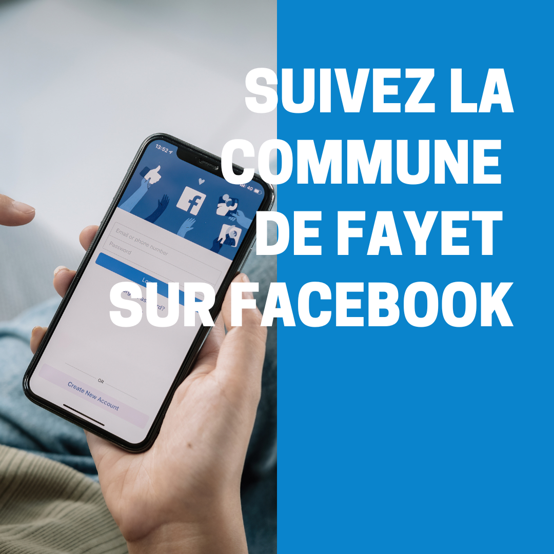 Suivez la commune de fayet sur Facebook